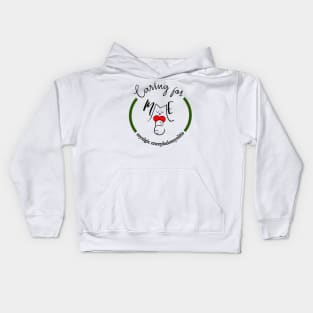 CARING FOR ME MYALGIC ENCEPHALOMYELITIS CFS CHRONIC ILLNESS AWARENESS FOREST GREEN Kids Hoodie